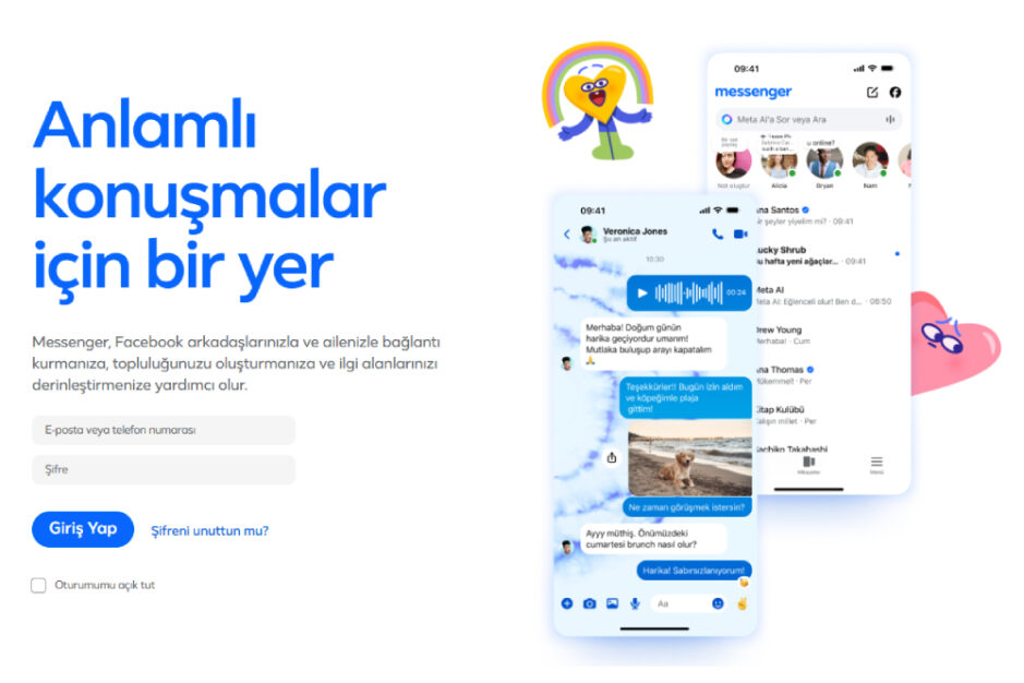 Meta Messengerin Web Sitesini Kapatiyor