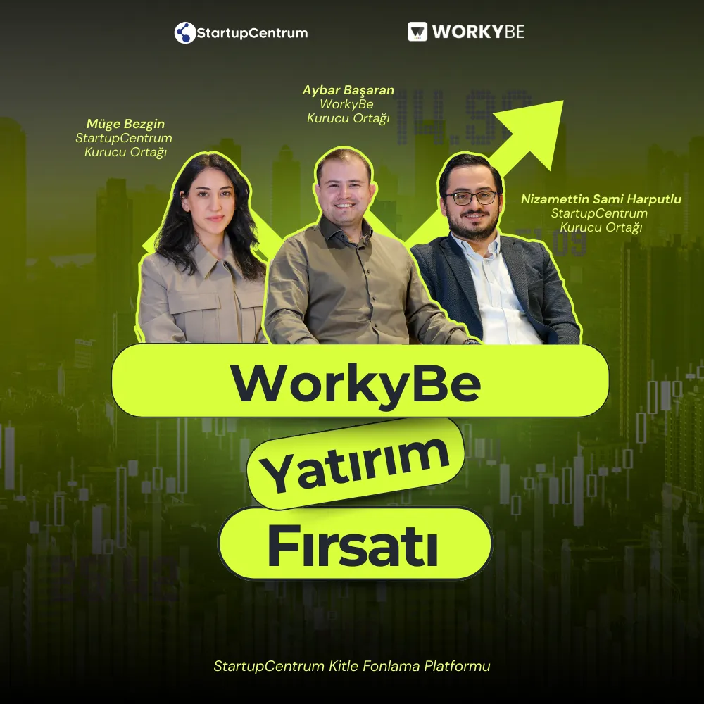 Enerji Girişimi WorkyBe, StartupCentrum’un İlk Fonlama Turunda!